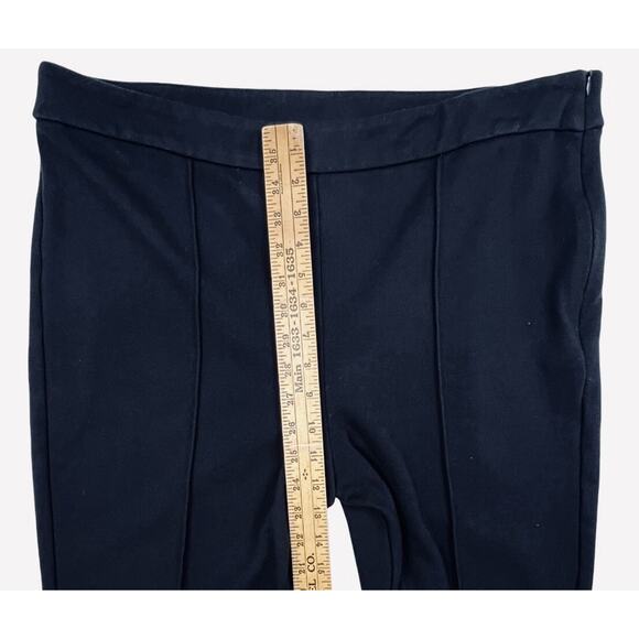 Tommy Hilfiger Pants Womens XL Black Pull-On Ponte Knit Creased Front Legs - Picture 10 of 10